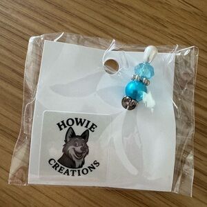 Howie Creations Blue Beaded Stick Pin - NWOT